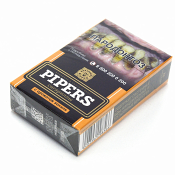 Сигариллы с фильтром PIPERS Ваниль 84мм 1уп/20шт